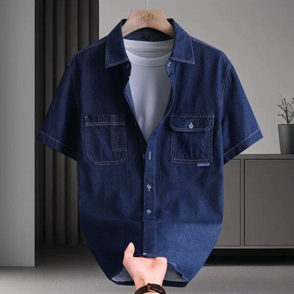 Casual Jacket Men's Loose High-grade Top - Image 3