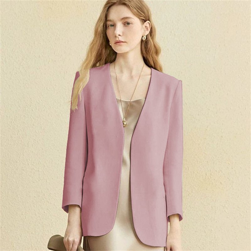 British Style Small Suit Fried Street Top For Women - Image 2