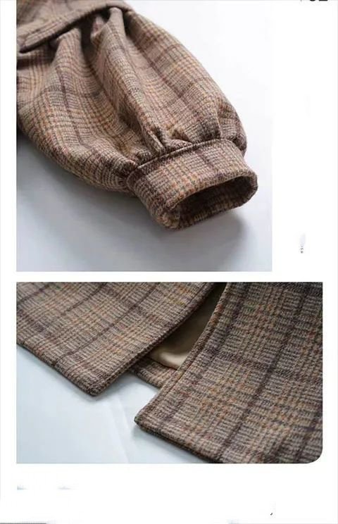 Girls' Woolen Coats For  Big Children - Image 7