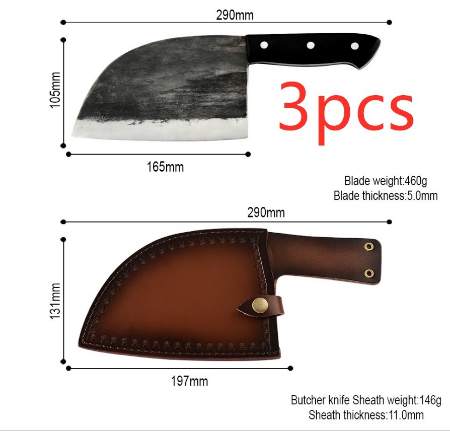 Artificial Forging Chopping Knives High Hardness - Image 10