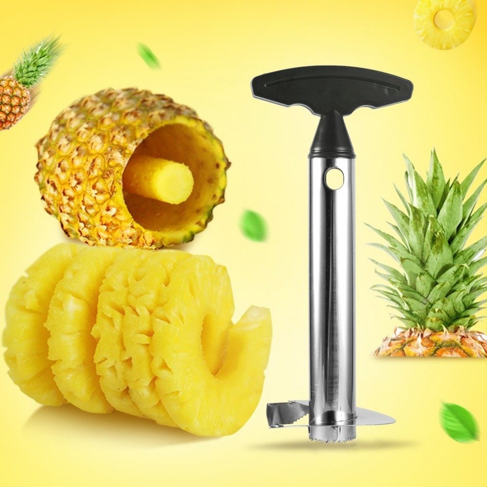 Pineapple Peeler Stainless Steel Pulp Separator Corer Core Puller Fruit Tools - Image 5