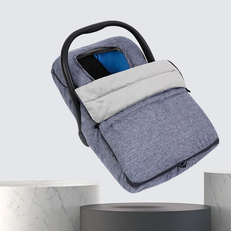 Infant Canopy Style Bunting Bag Car Seats and Strollers - Image 4