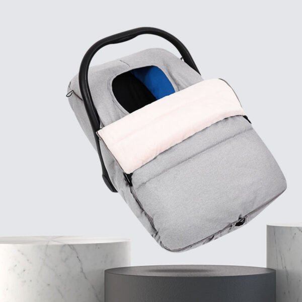 Infant Canopy Style Bunting Bag Car Seats and Strollers - Image 2