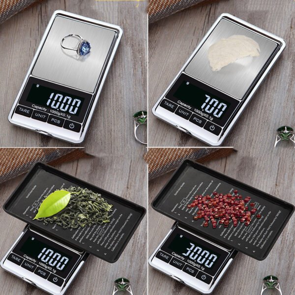 Mini Jewelry Scale Portable Pocket Electronic Scale - Image 5