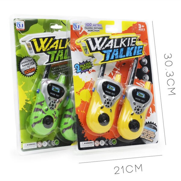 Children's Mini Walkie-Talkie Toys 2 Sets Of Wireless Smart Phone - Image 3