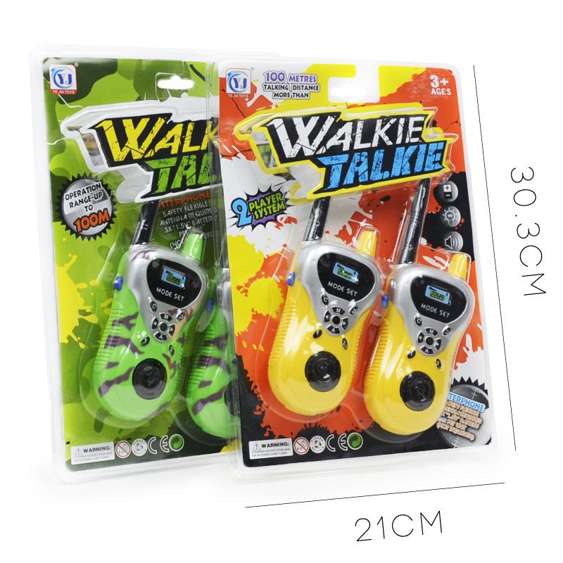 Children's Mini Walkie-Talkie Toys 2 Sets Of Wireless Smart Phone - Image 3