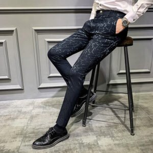 Men's Trousers-Stylist Feet Pants
