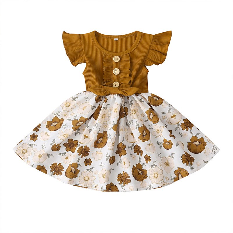 Toddler Kids Baby Girls Clothes Summer Girls Dress - Image 4