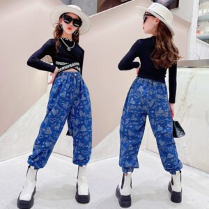 Girls' Suit Western Style