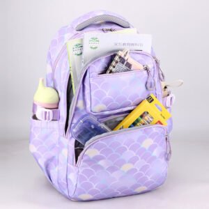 Printed Primary School Students Waterproof Schoolbag