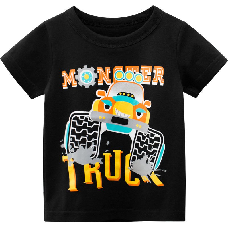 Summer Boys' Fashion Short Sleeve T-Shirt - Image 3