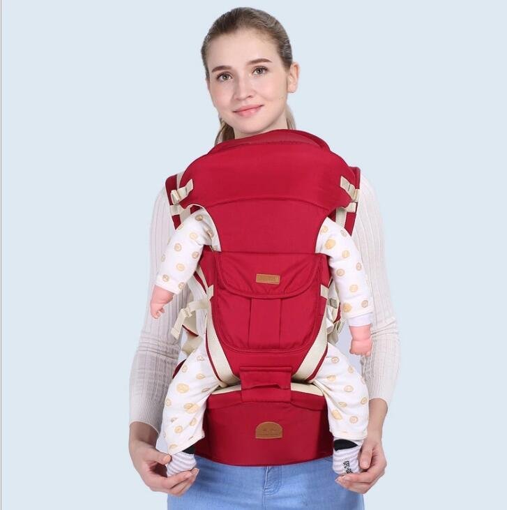 Four Seasons Breathable Multifunctional Baby Carrier - Image 8