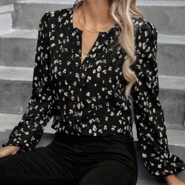 Ladies' Elegant Temperament Commuting Round Neck - Image 2