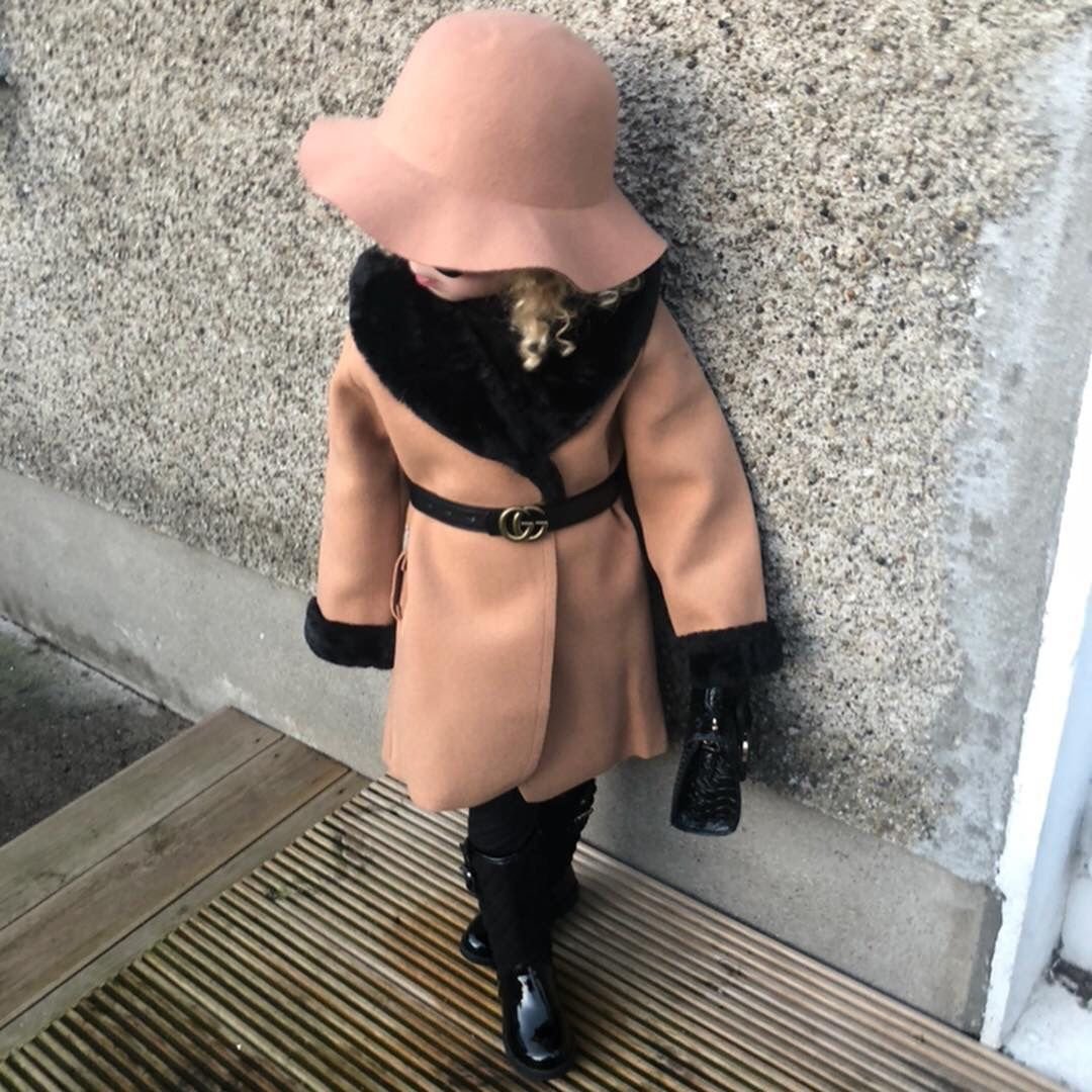 Coat Western fur collar coat - Image 2
