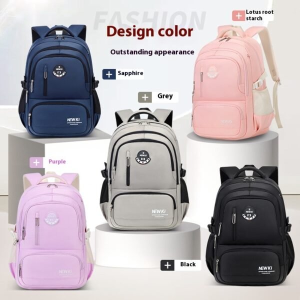 Large Capacity Oxford Student's Schoolbag - Image 9