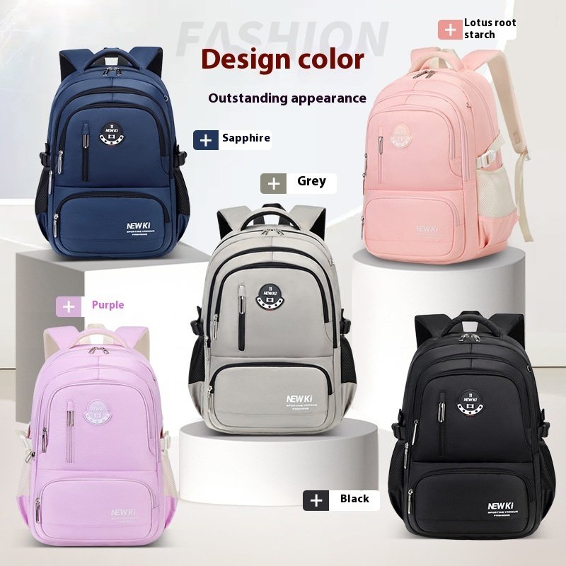 Large Capacity Oxford Student's Schoolbag - Image 9