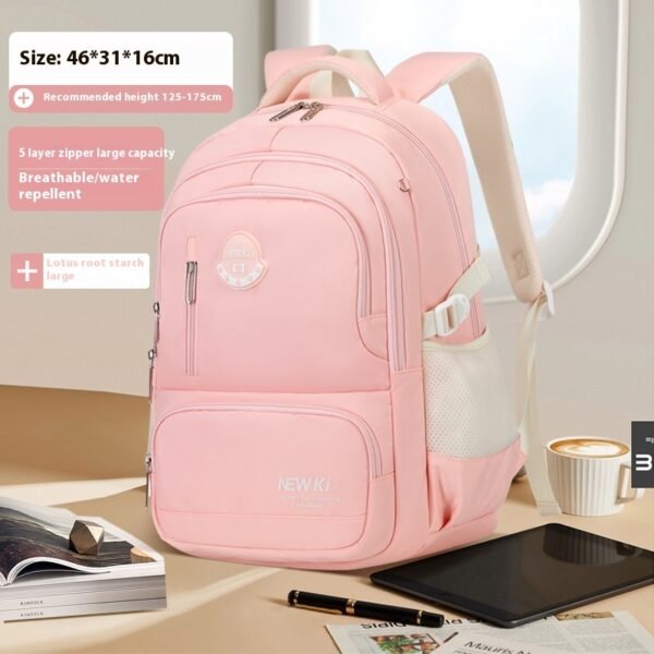 Large Capacity Oxford Student's Schoolbag - Image 2
