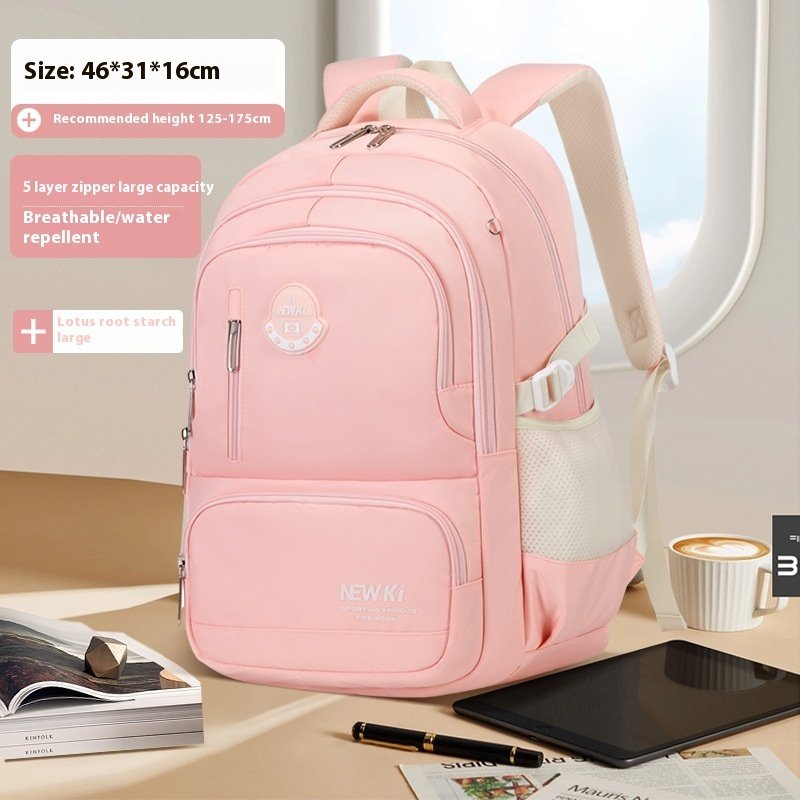 Large Capacity Oxford Student's Schoolbag - Image 2
