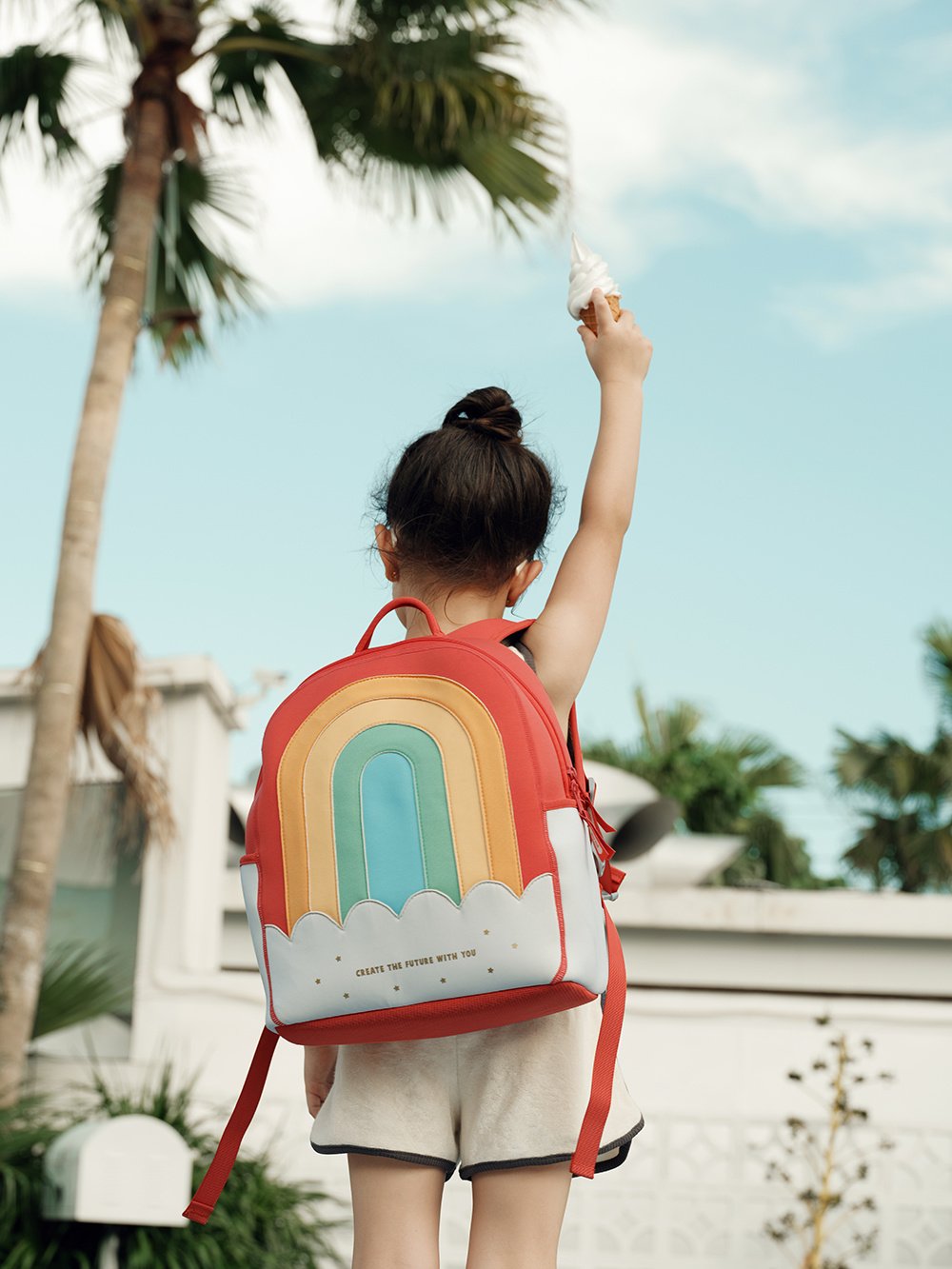 Children's Schoolbag Spine Care Cute - Image 10