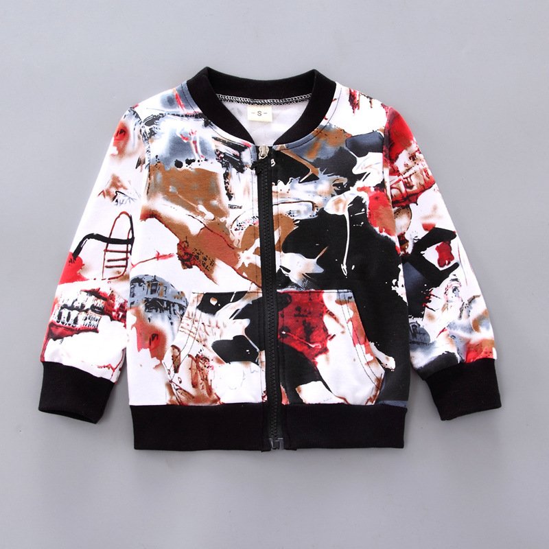 Boys Handsome Autumn And Winter Clothes Three-Piece Kid Clothes - Image 5
