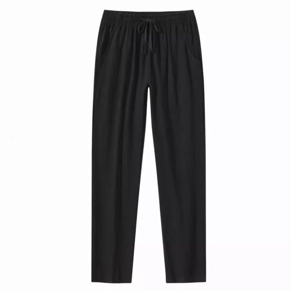 Cotton And Linen Beach Pants Men's Loose Casual - Image 6