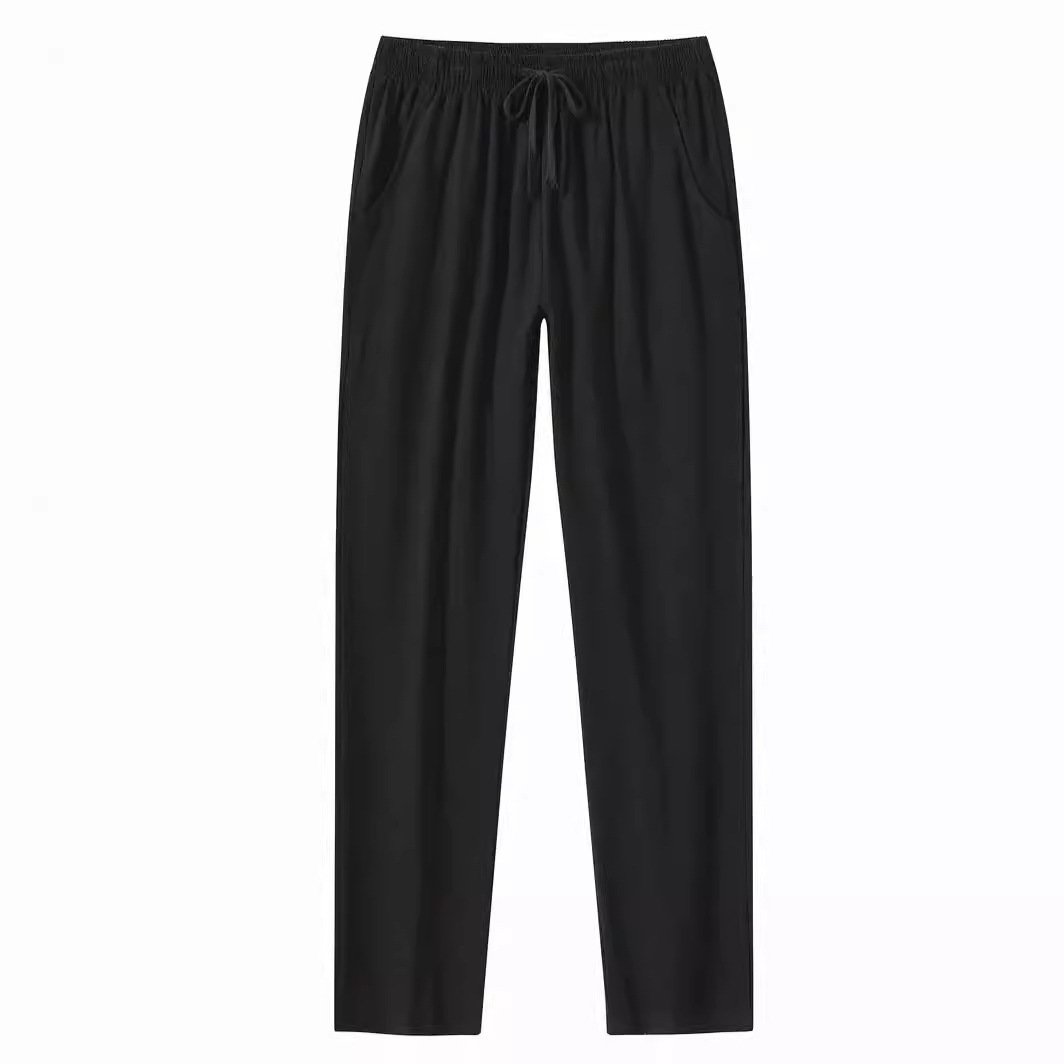 Cotton And Linen Beach Pants Men's Loose Casual - Image 6