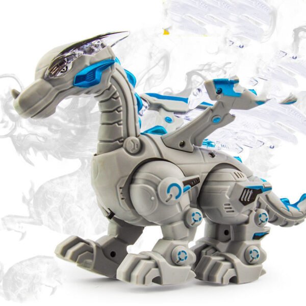 Electric Spray Mechanical Dinosaur Toy Model Multifunctional Sound And Light Toy - Image 2