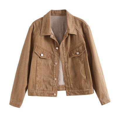 Hong Kong Style Denim Khaki Overalls - Image 6