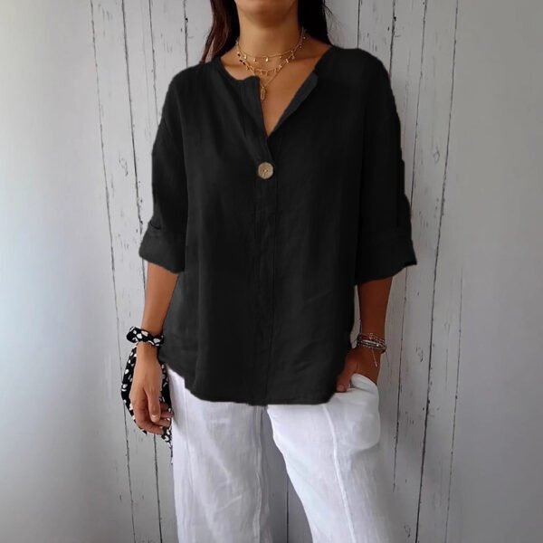 Summer New Loose T-shirt - Image 3