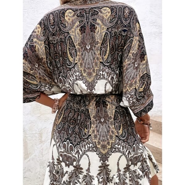 Women's Bohemian Dress V Neck - Image 6