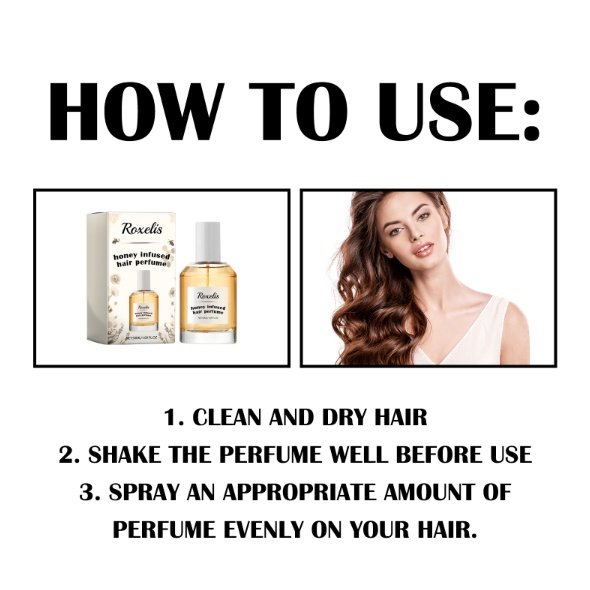 Roxelis Honey Hair Care Perfume - Image 3