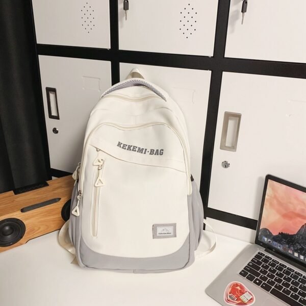All-matching Casual Simplicity Large Capacity Student Backpack - Image 4