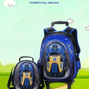 The New Men's Detachable Trolley Schoolbag