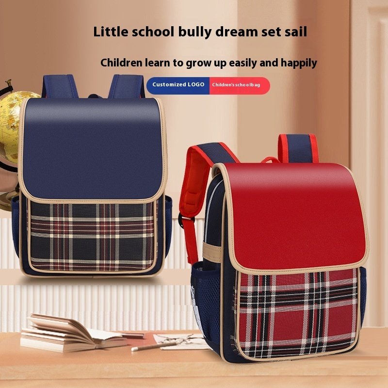 Waterproof Decompression British Style Kindergarten Backpack - Image 3