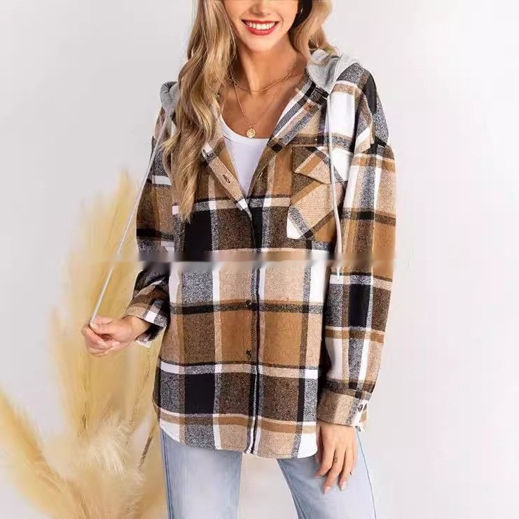 Amazon Large Checks Style Coat Plaid - Image 5