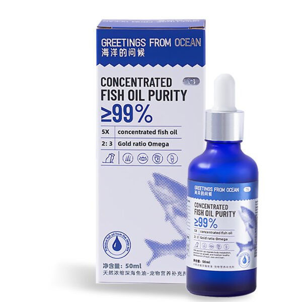 Norway Deep Sea Fish Oil Small And Medium Dogs Cat Beautiful Hair Nutrition Supplement - Image 4