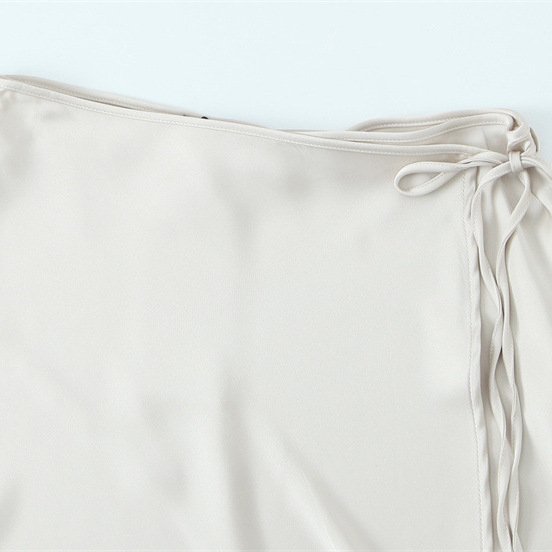 High Waist A- Line Skirt Women's Slimming Large Hem Umbrella Skirt - Image 4