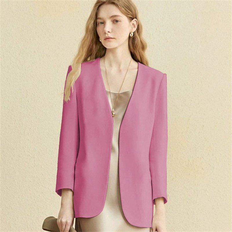 British Style Small Suit Fried Street Top For Women - Image 4