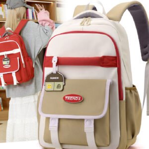 New Preppy Style  Double-shoulder Backpack