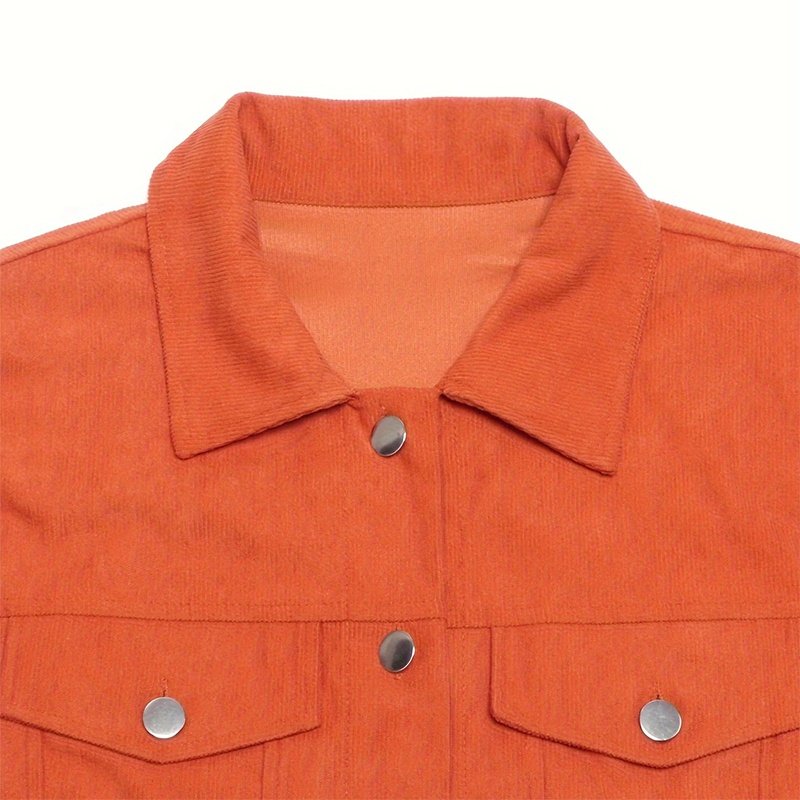 Women's Corduroy Long Sleeve Jacket - Image 7