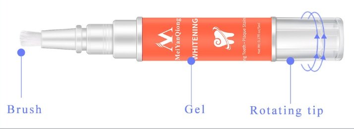 Teeth Whitening Pen Remove Plaque And Tartar Clean The Mouth Tooth Brushing - Image 7