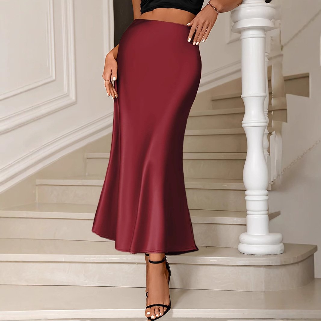Temperament High Waist Fishtail Skirt For Women - Image 4