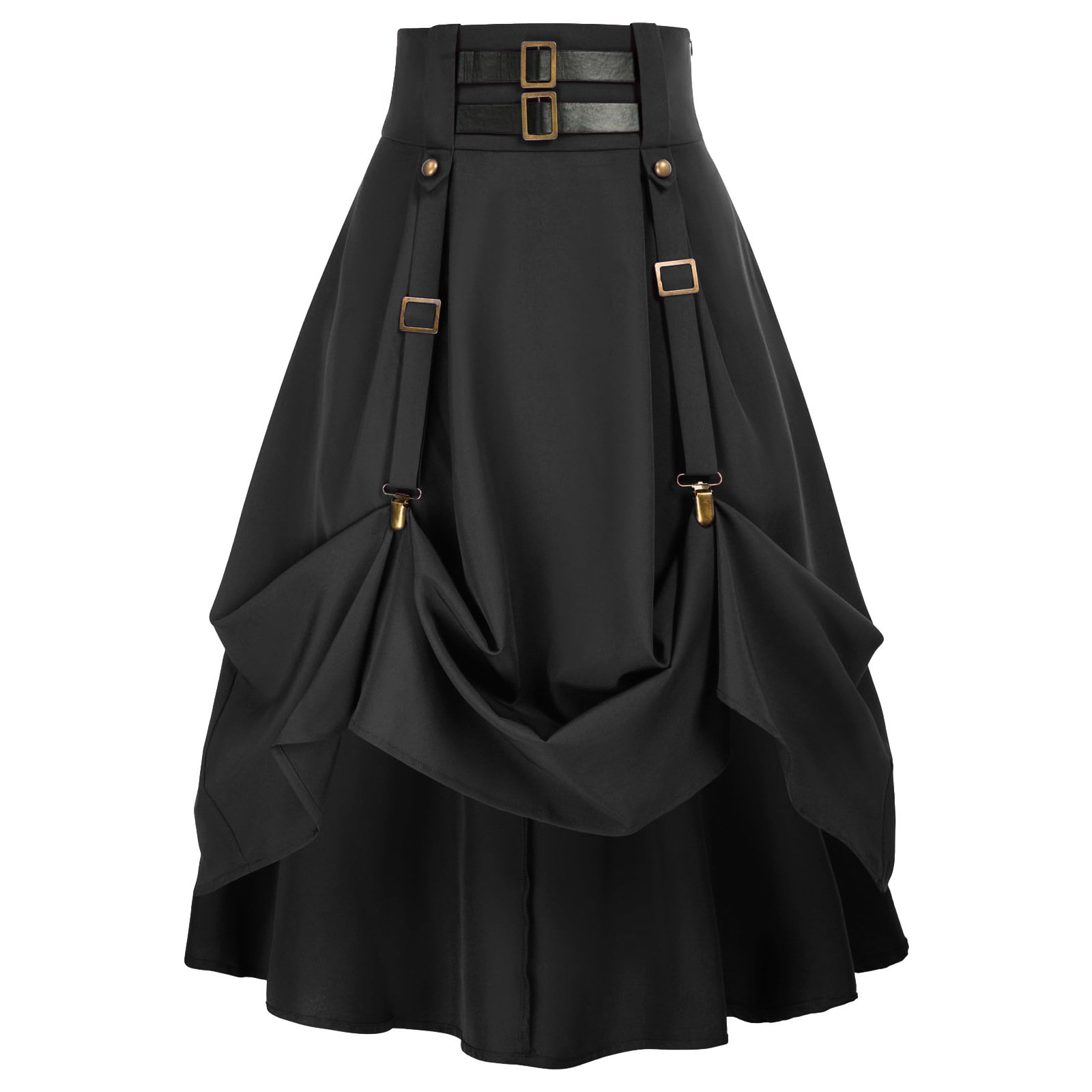 Medieval Costume Women's Steambeer Festival Punk Skirt - Image 2