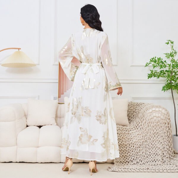 Bronzing Muslim Dubai Tourist Dress - Image 7