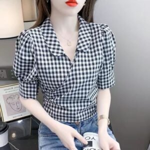 Plaid Shirt Women's Design