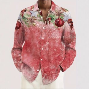 New Pattern 3D Digital Printing Men's Shirt