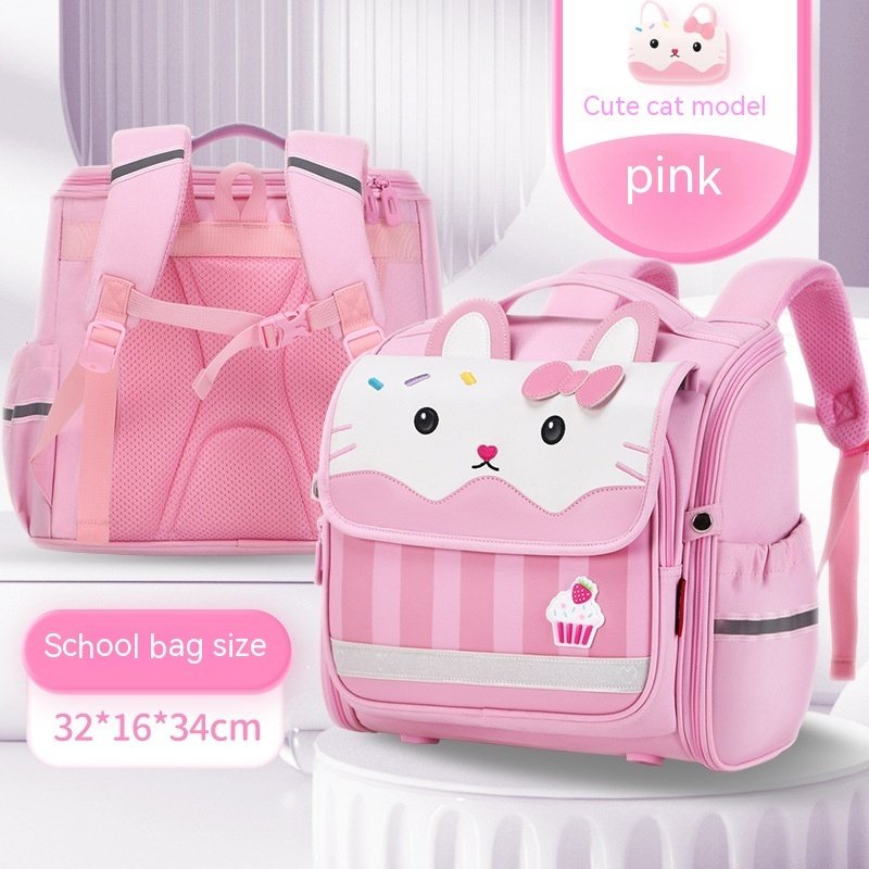 Raw Schoolbag Backpack Spine Protection Female - Image 5