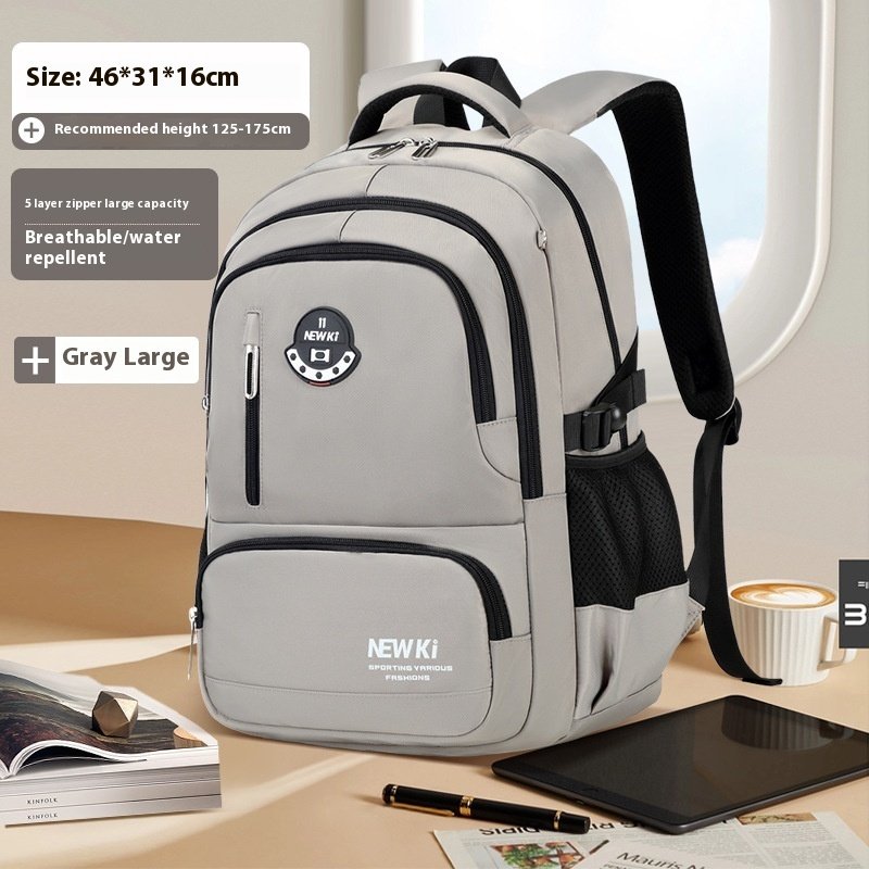Large Capacity Oxford Student's Schoolbag - Image 4