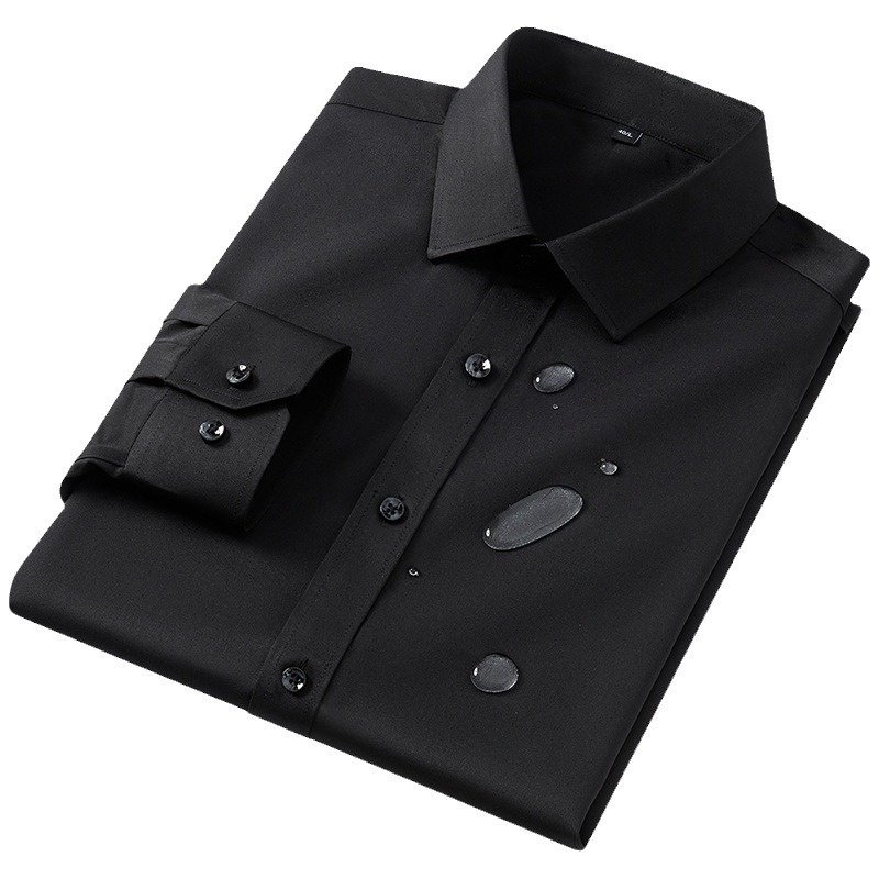Three-proof Long-sleeved Shirt Men's Clothing - Image 8