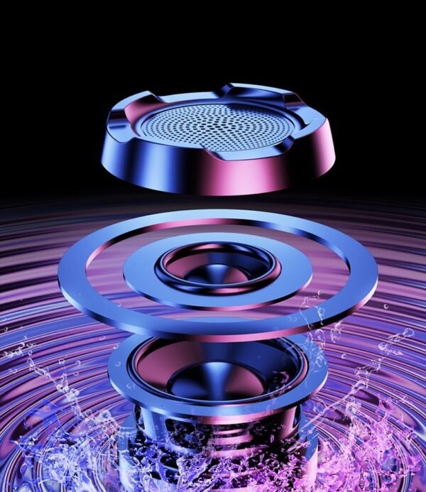 Atmospheric Ambient Light Gaming House Desktop Computer Romantic Room Smart Bluetooth Speaker - Image 8